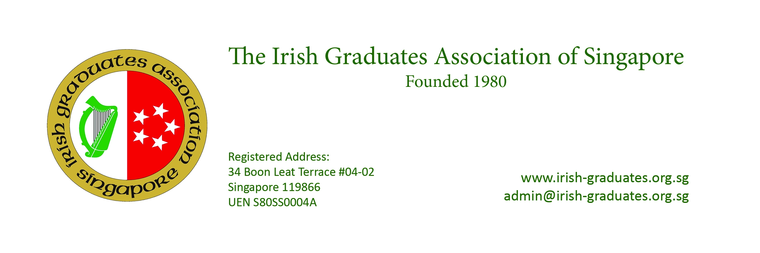 IGAS Logo Irish Graduates Association of Singapore